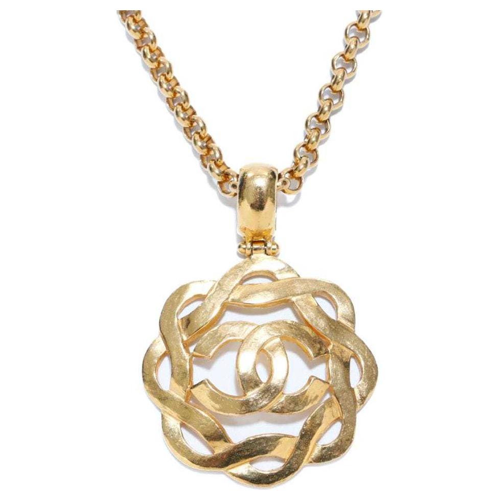 CHANEL 1997 Cc Pendant Necklace