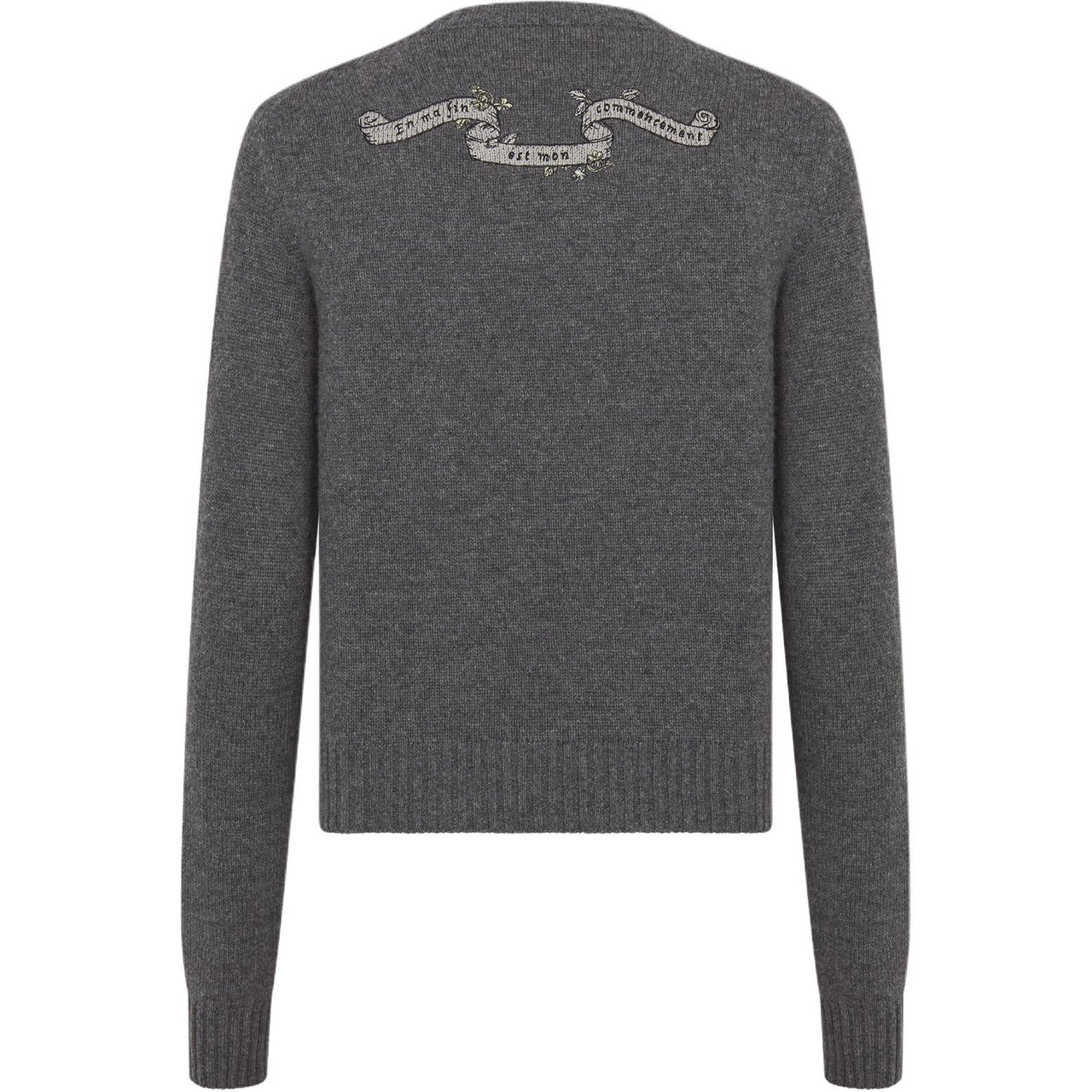 DIOR FW24 Cashmere Sweater Women's Gray