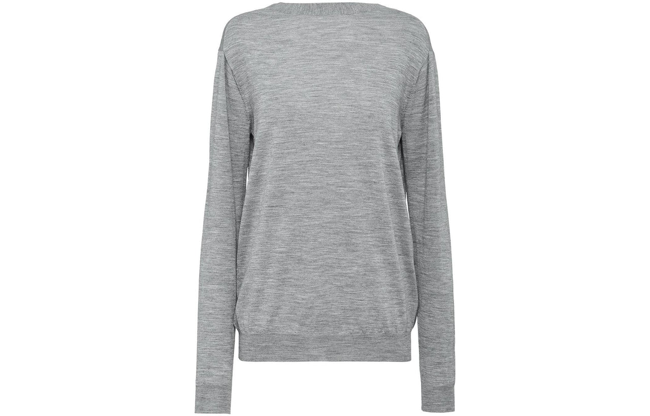 PRADA Cashmere Sweaters Women's Gray