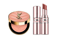 SAINT LAURENT Leather Blush Pink Tube Lip Balm Makeup Sets Easy to Blend Complexion 3.1g+6g