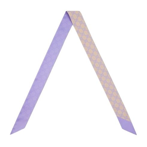 (WMNS) Gucci 26 GG Silk Twill Ribbon 'Lilac Beige' 855289-3G001-1569