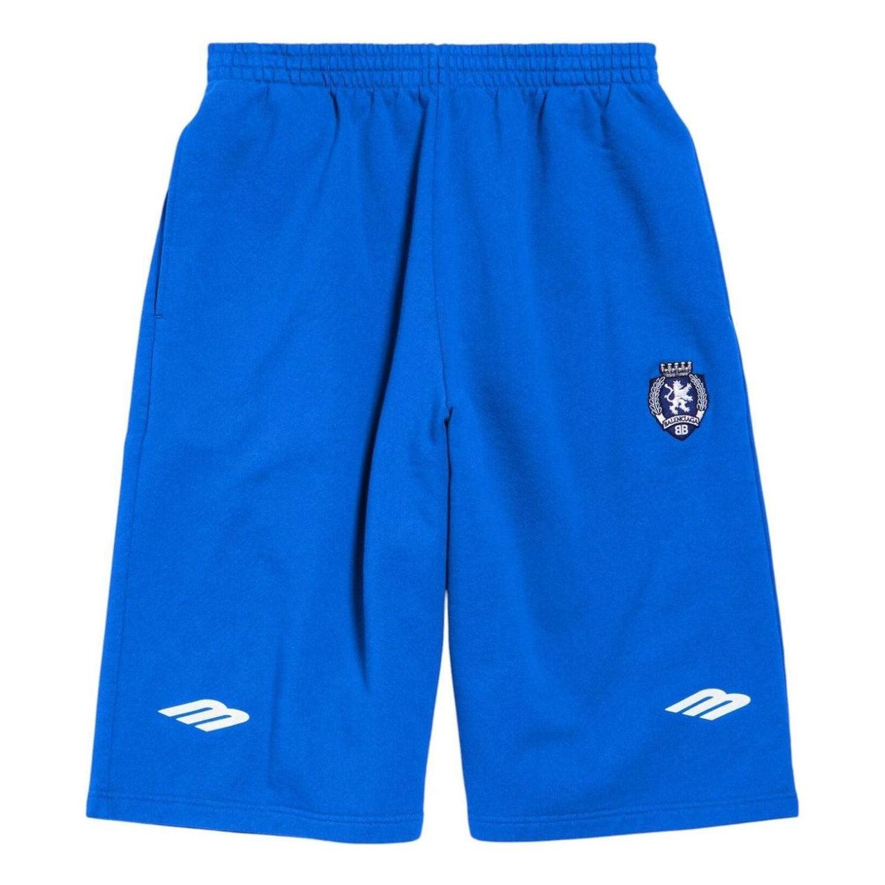 Balenciaga 3B Football Large Shorts 'Royal Blue White' 857084TTVQ84701