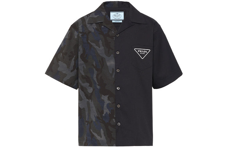 PRADA Double Match Bowling Shirt