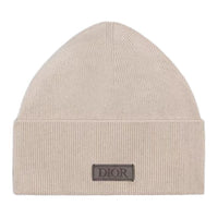 DIOR Cashmere Beanies Men's Beige