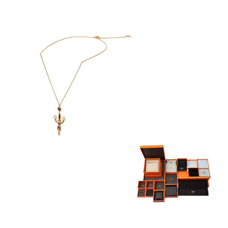 HERMES - Necklaces Women's Black
