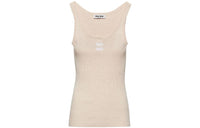 MIU MIU Tank Tops Women's Beige
