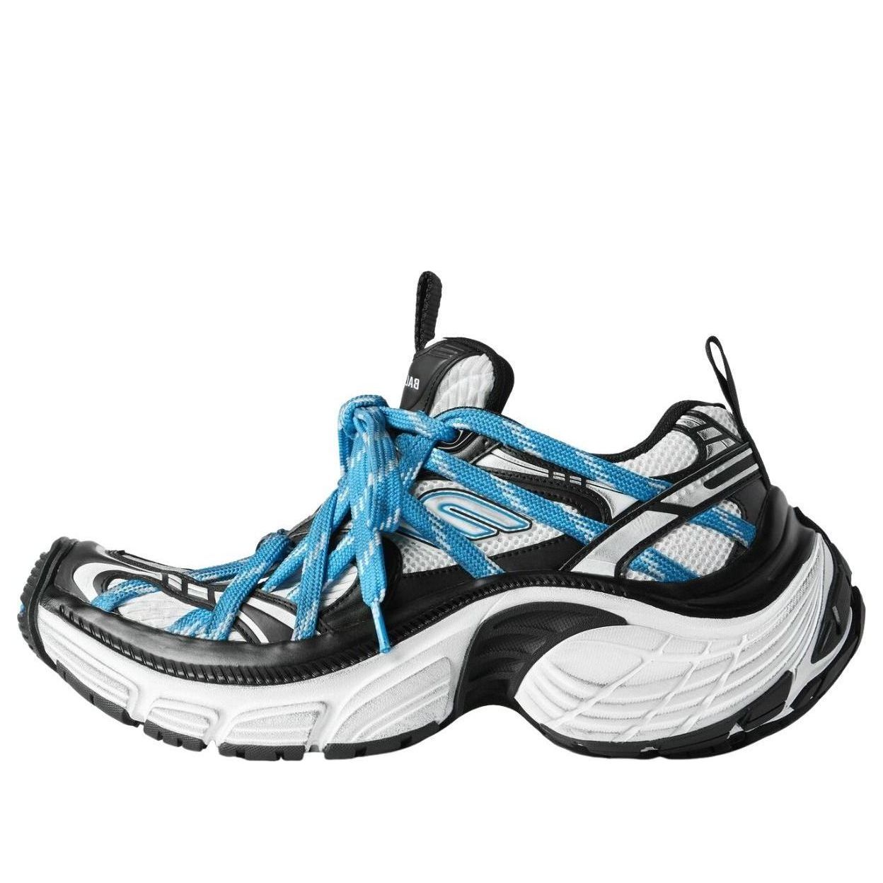 Balenciaga 6XL Extreme Laces'White Blue Black' 863710W6XEX9401