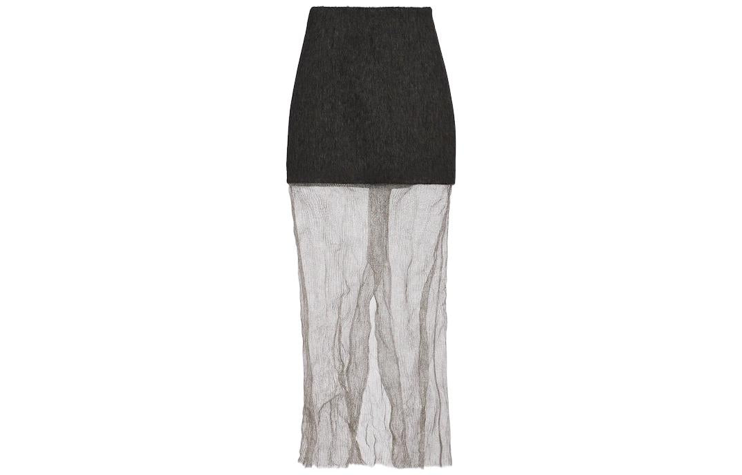 PRADA Casual Long Skirts Women's Black