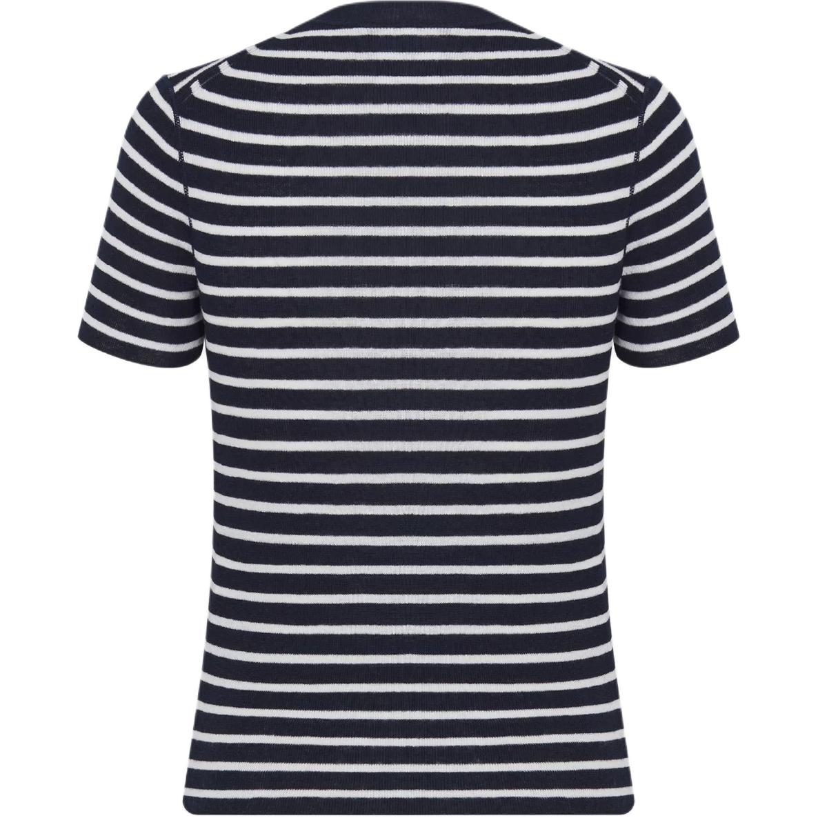 DIOR Regular T Shirt Women's Blue White