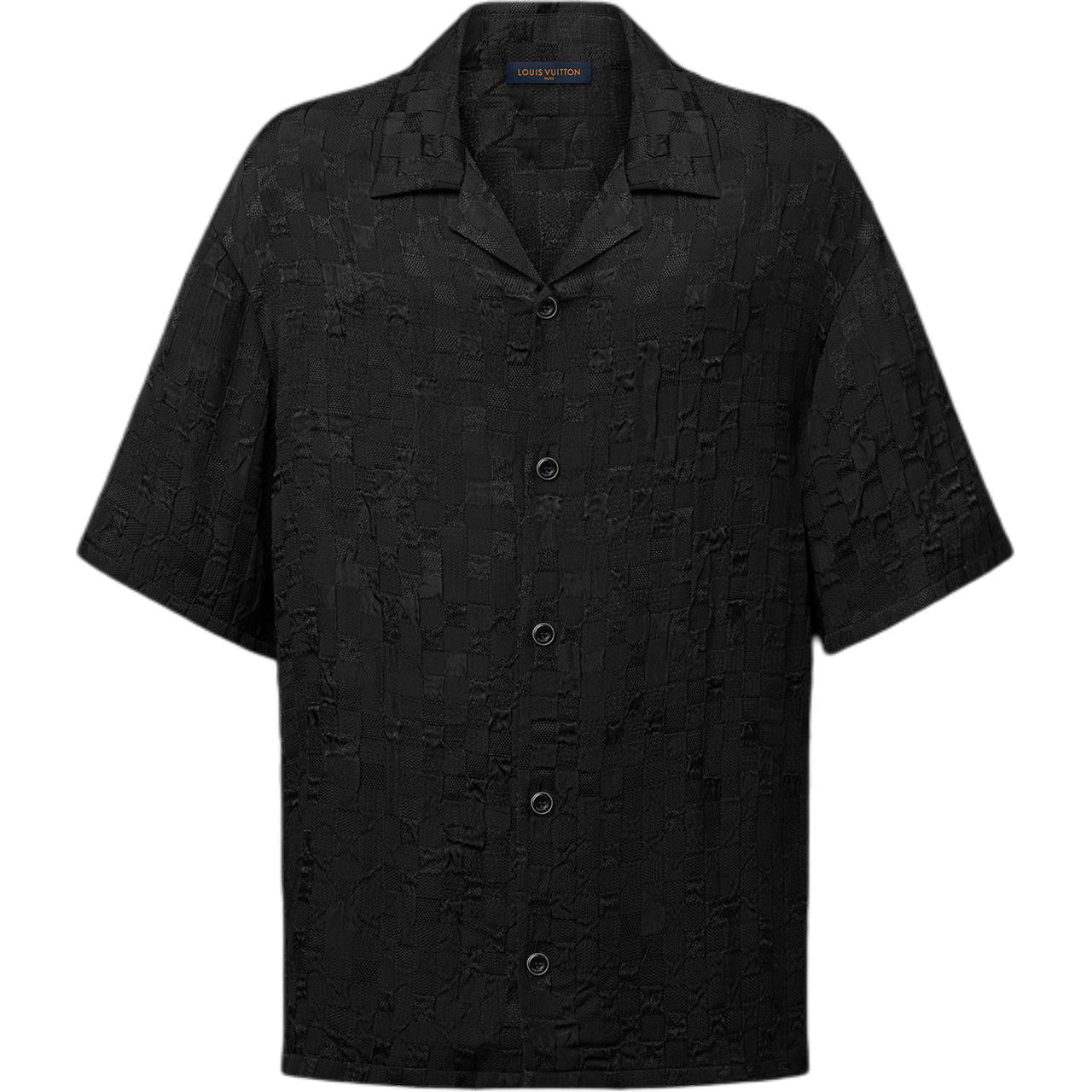 LOUIS VUITTON Graphic Jacquard Short-Sleeved Shirt
