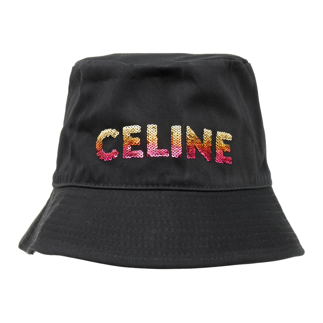 CELINE Sequin Detailed Bucket Hat