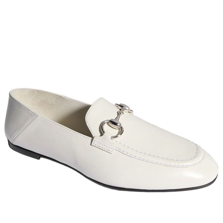 (WMNS) Gucci Jordaan Soft Loafer 'White' 875158-AAFQB-9214