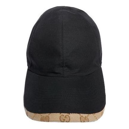 Gucci Cotton Canvas Baseball Hat 'Black' 875670-4HBJ9-1096