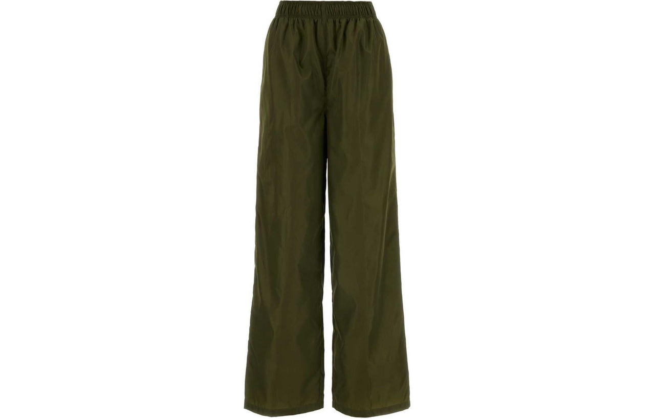 PRADA Elasticated Waistband Straight-Leg Trousers