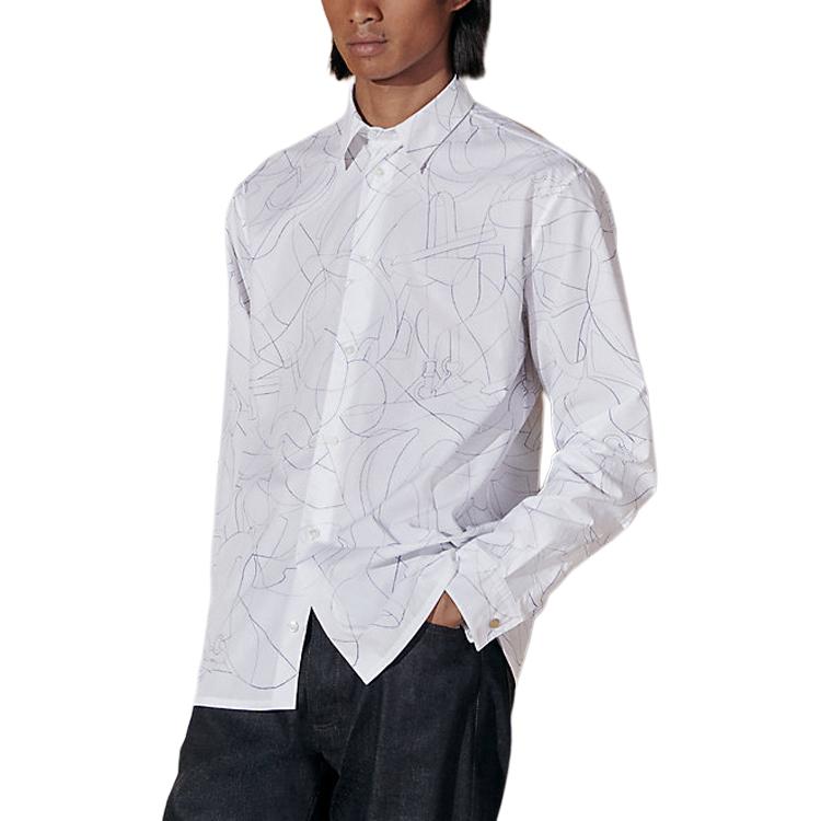 HERMES Shirts Men White