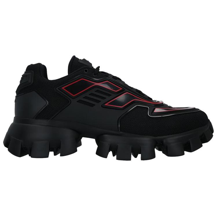PRADA Cloudbust Thunder Knit 'Black Red'