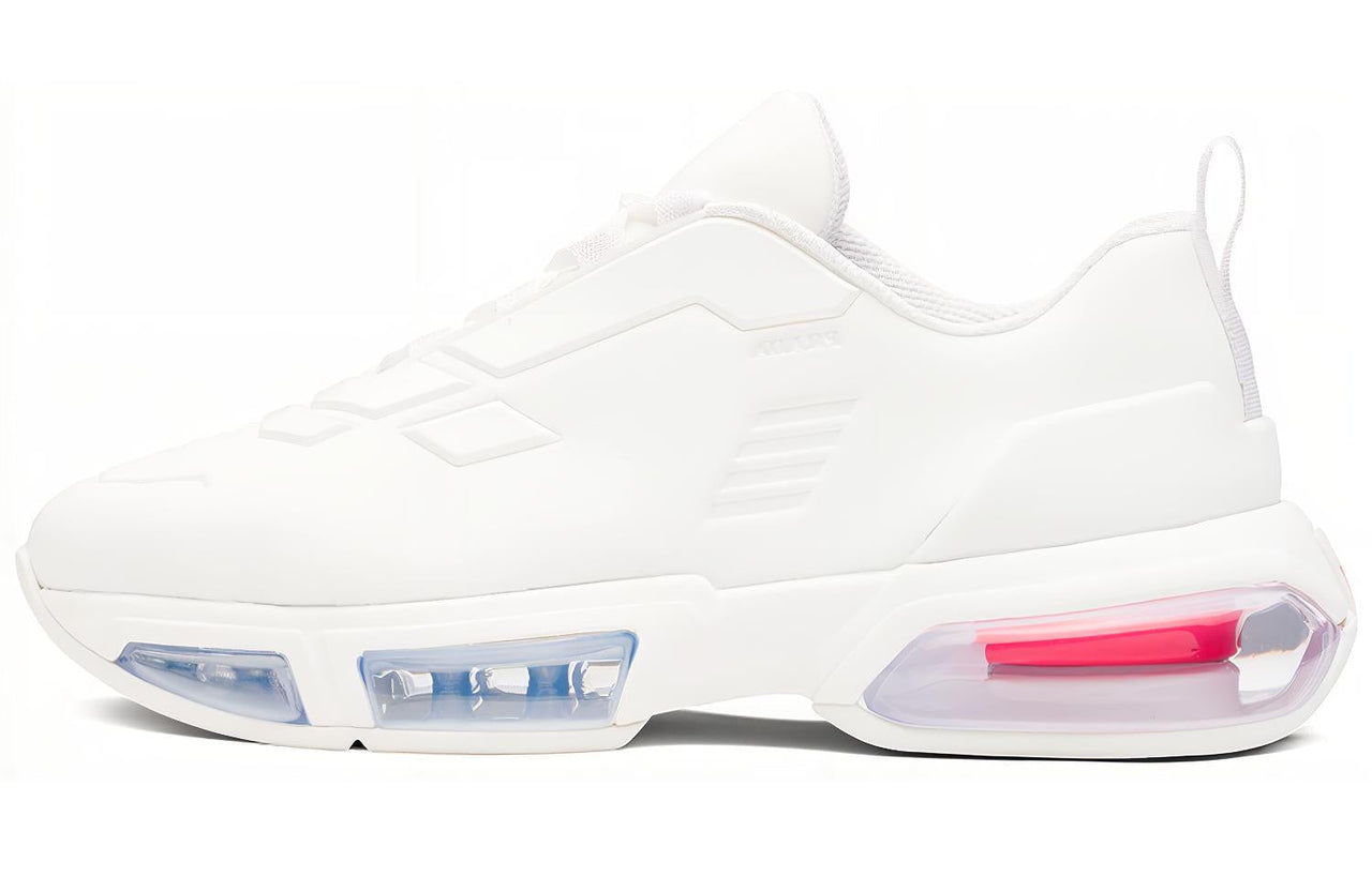 PRADA Collision Casual Shoes Women's Low-Top White
