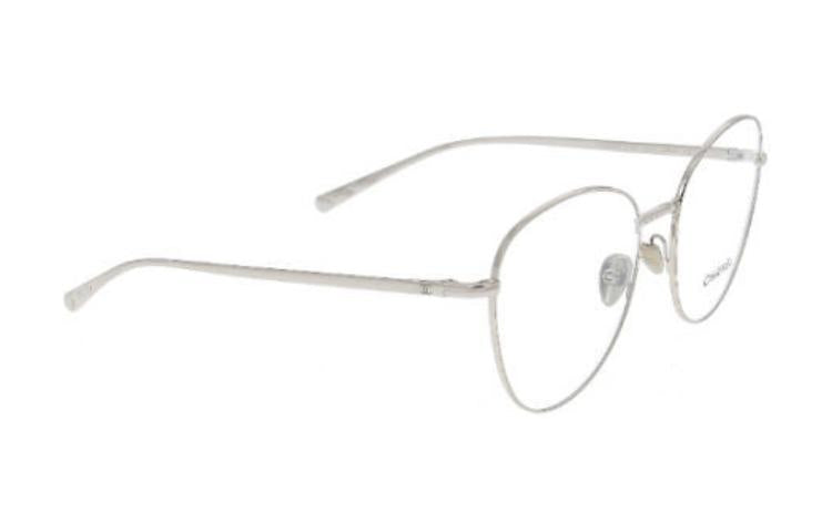 CHANEL - Butterfly Eyeglass Frames Women's Silver