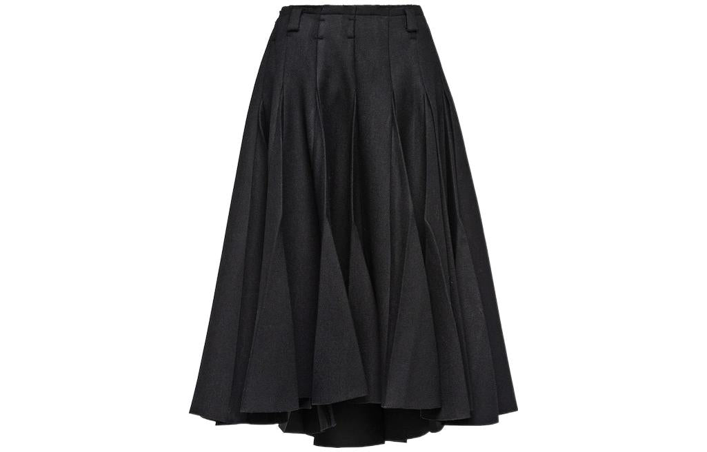 PRADA Casual Long Skirts Women's Black