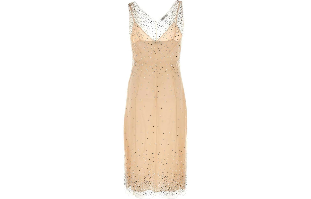 PRADA Embellished Sleeveless Dress