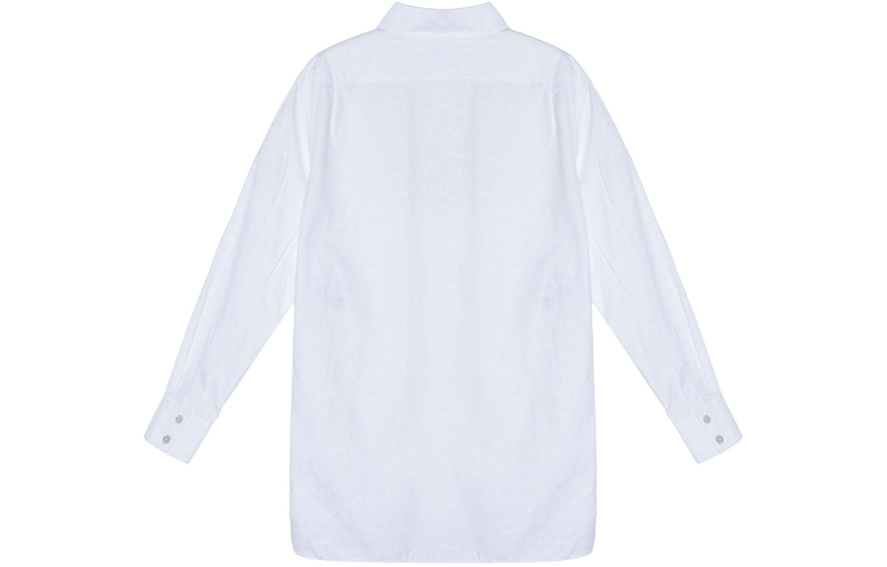 CHANEL 2024 Spring Summer New Arrivals Shirt Women's White