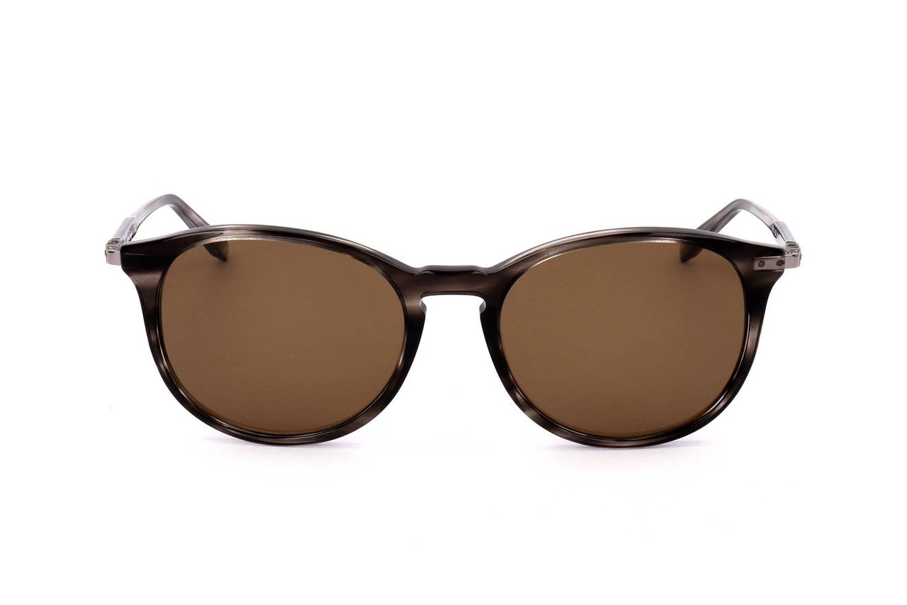 Salvatore Ferragamo Brown Round Ladies Sunglasses SF911S 003 53