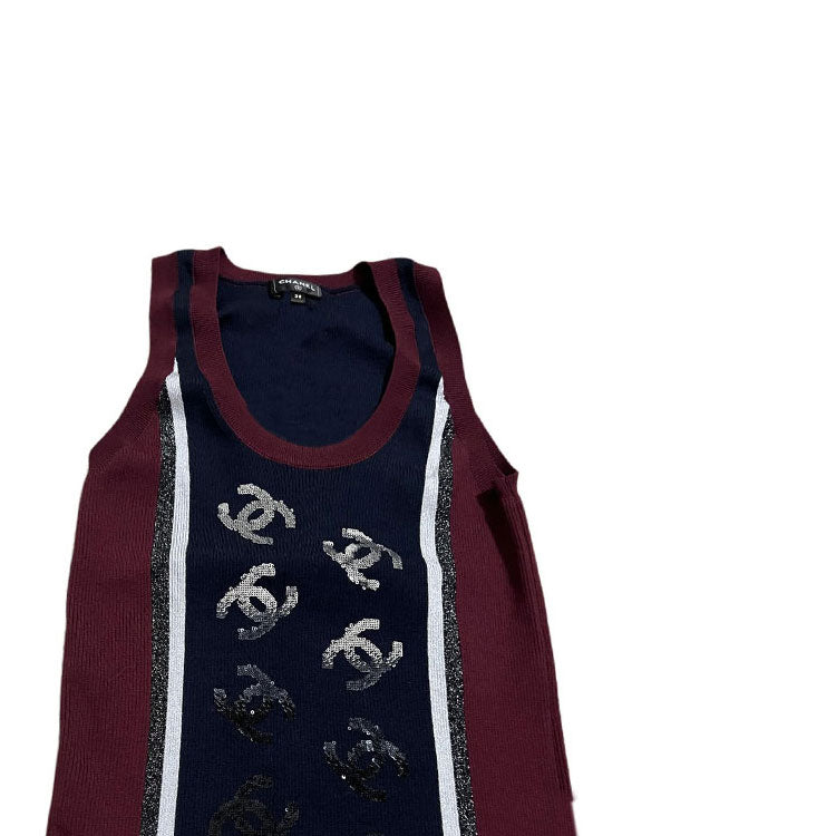 CHANEL Tank Tops Women's Multicolor