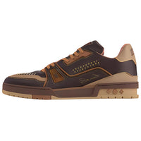 LOUIS VUITTON Trainer Low-Top Skateboard Shoes Men's Brown