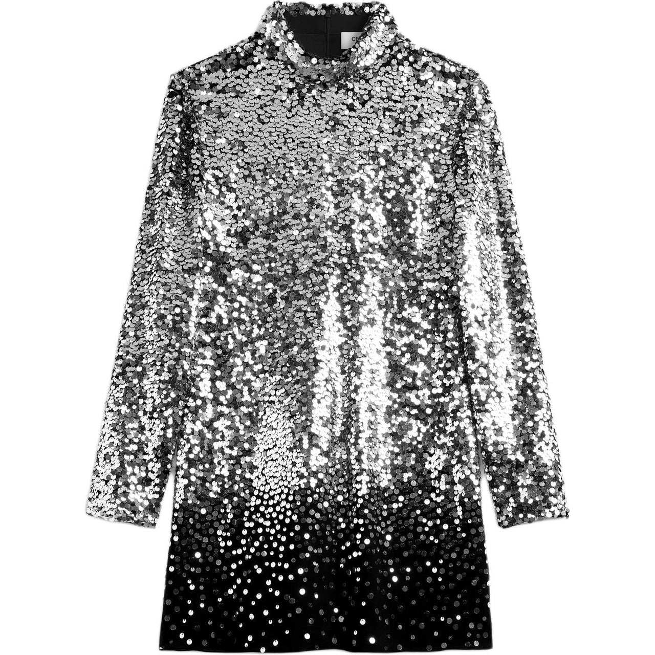 CELINE FW24 Long-Sleeved Dresses Women's Black