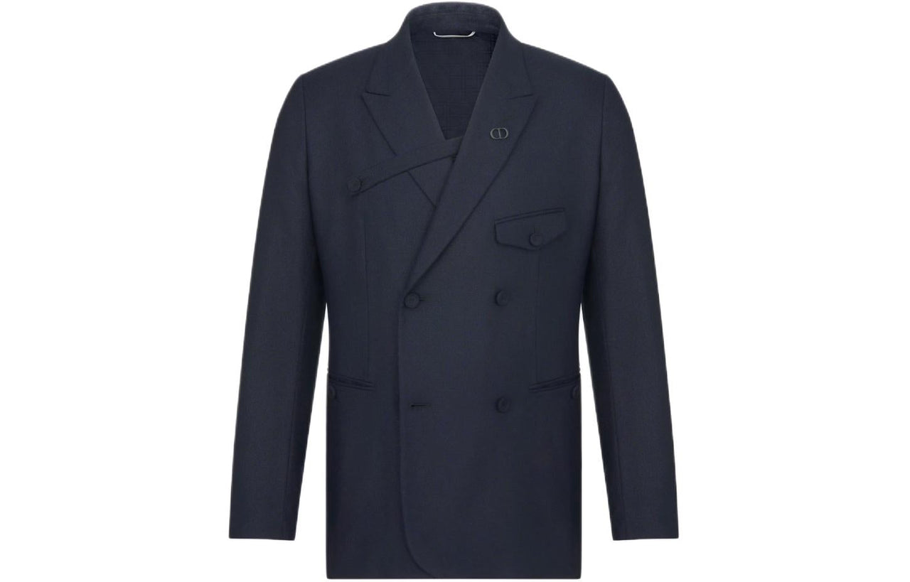 DIOR SS24 Business Suit Coat Men's Blue