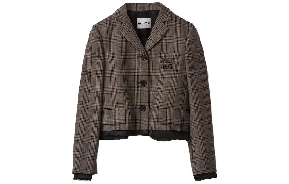 MIU MIU Jacket Women's Bark Brown