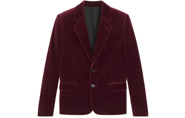 CELINE Business Suits Women's Burgundy