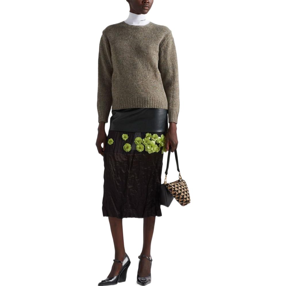 PRADA Cashmere Sweaters Women's Brown