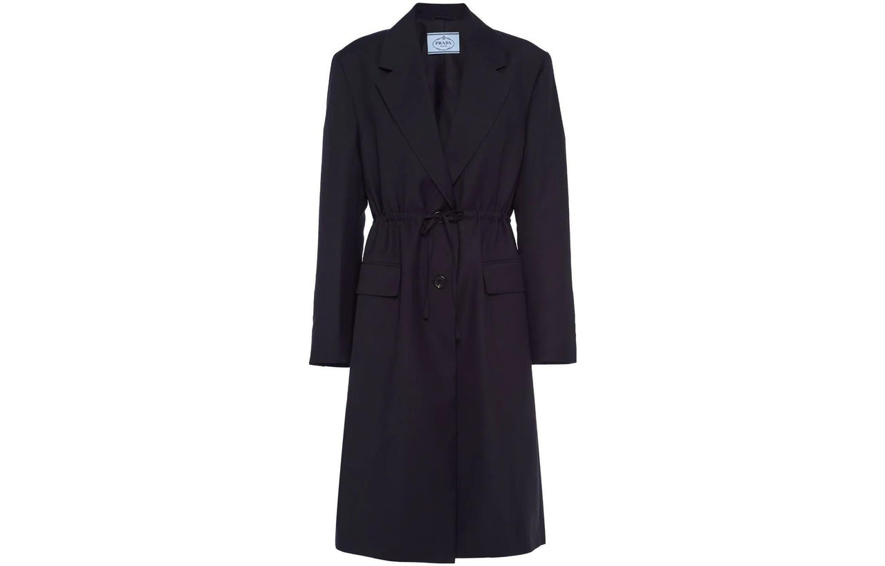PRADA Coats Women's Black