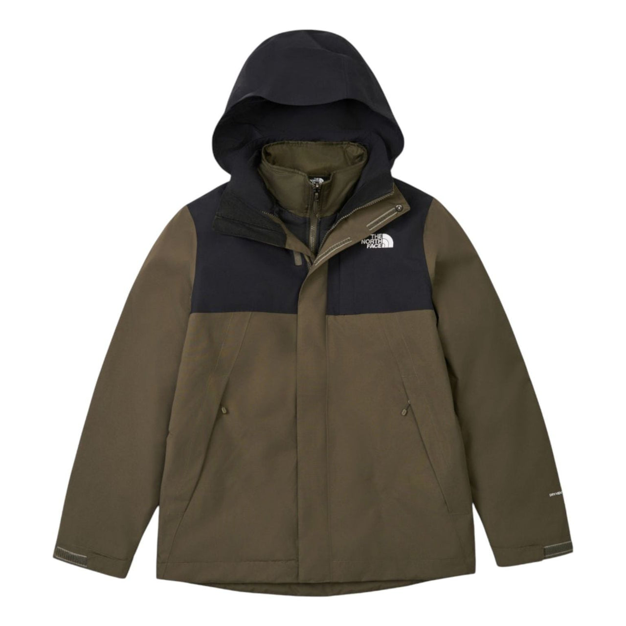 THE NORTH FACE Dryvent Waterproof 3-in-1 Jacket 'Taupe Green' NF0A8GJZ-21L