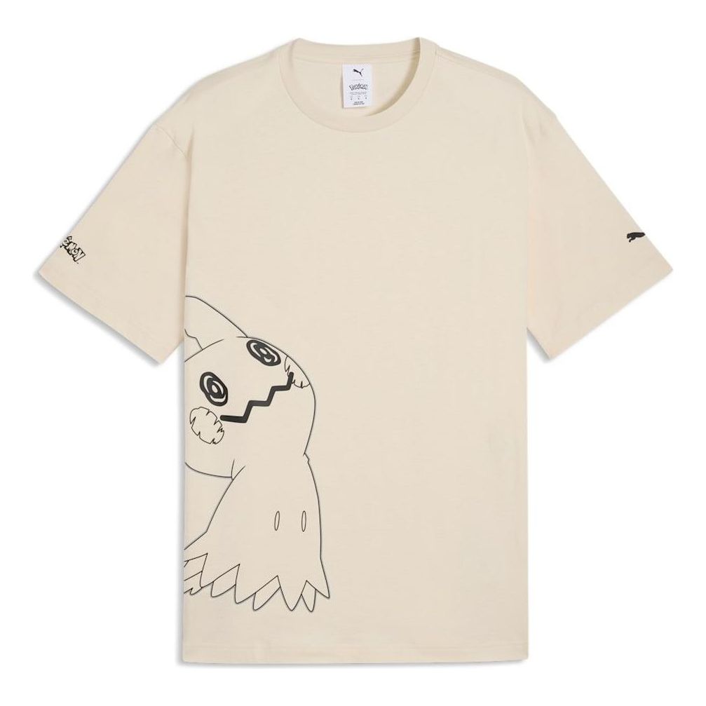 PUMA x Pokemon Relaxed Graphic T-Shirt 'Alpine Snow' 634914-87