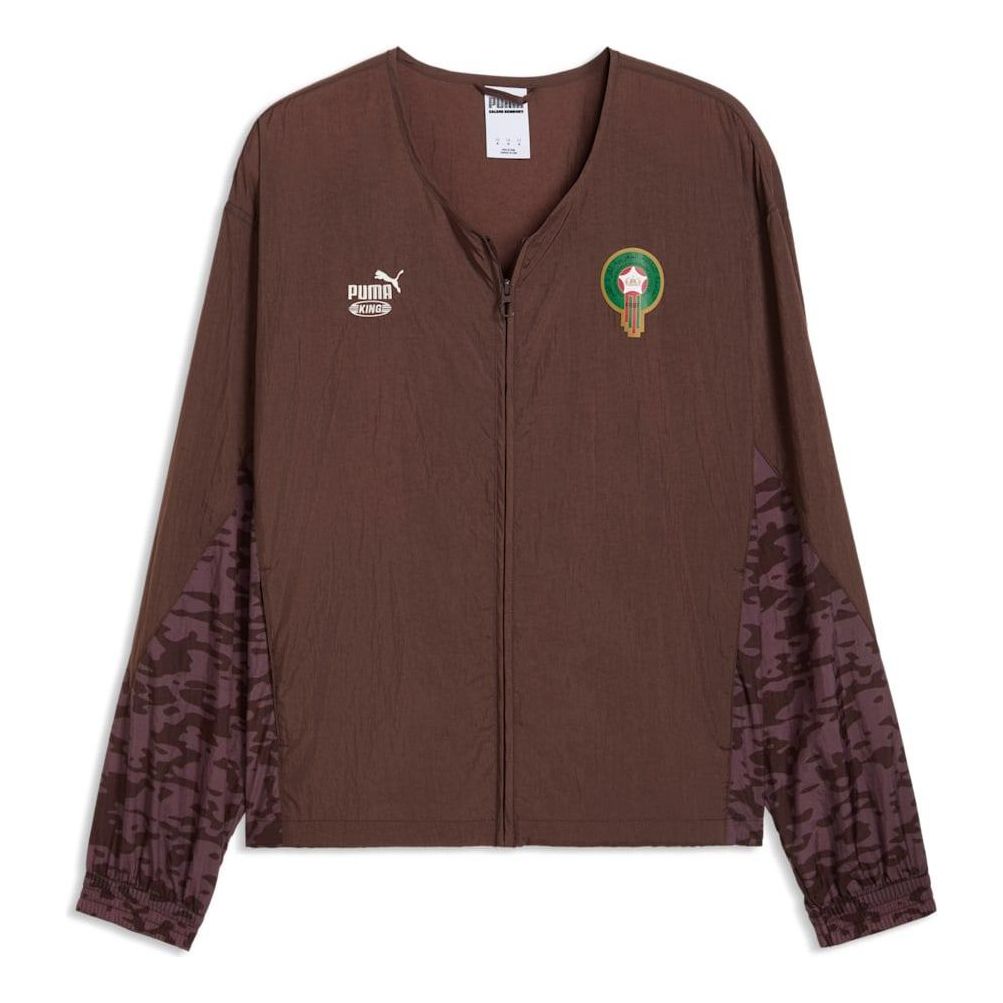PUMA x MOROCCO x SALEHE BEMBURY KING Track Jacket 'Chocolate Brown' 635129-13