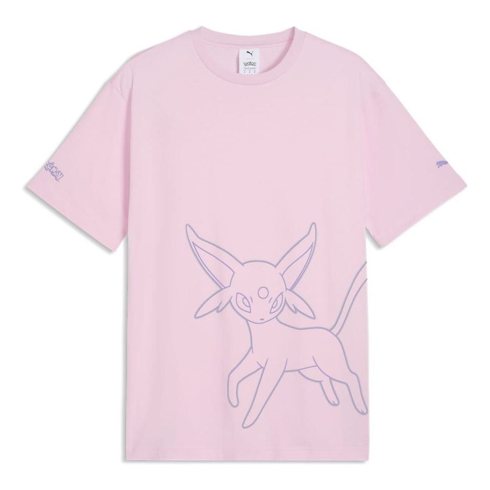 PUMA x Pokemon Relaxed Graphic T-Shirt 'Pearl Pink' 634914-70