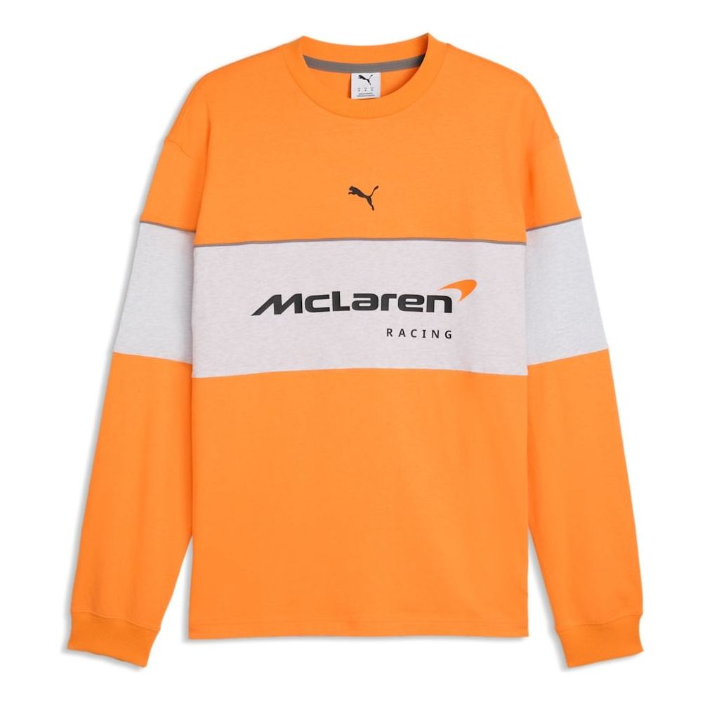 PUMA x McLAREN RACING Long Sleeve T-Shirt 'Papaya' 637508-03