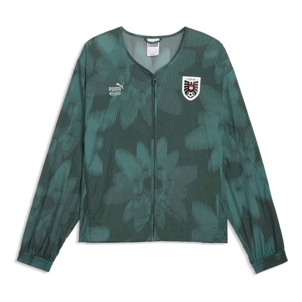 PUMA x AUSTRIA x SALEHE BEMBURY KING Track Jacket 'Night Green' 635081-74