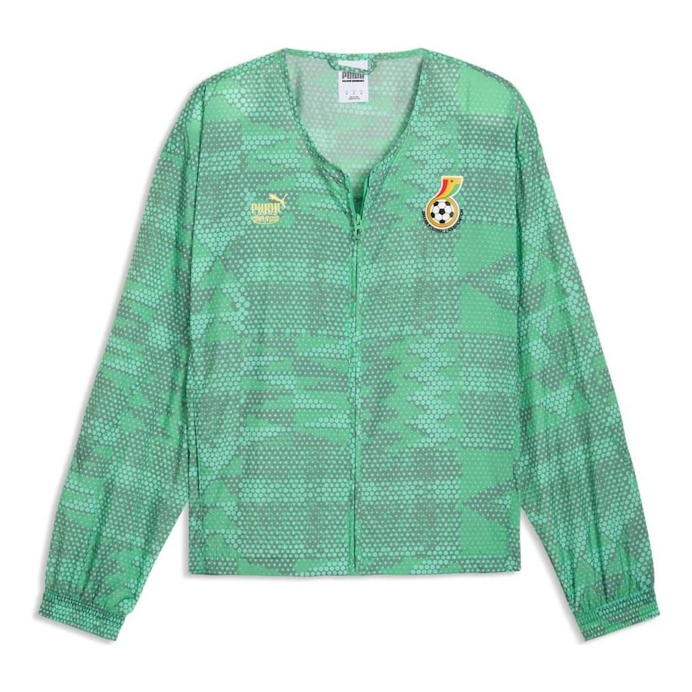 PUMA x GHANA x SALEHE BEMBURY KING Track Jacket 'Jade Frost' 635117-56