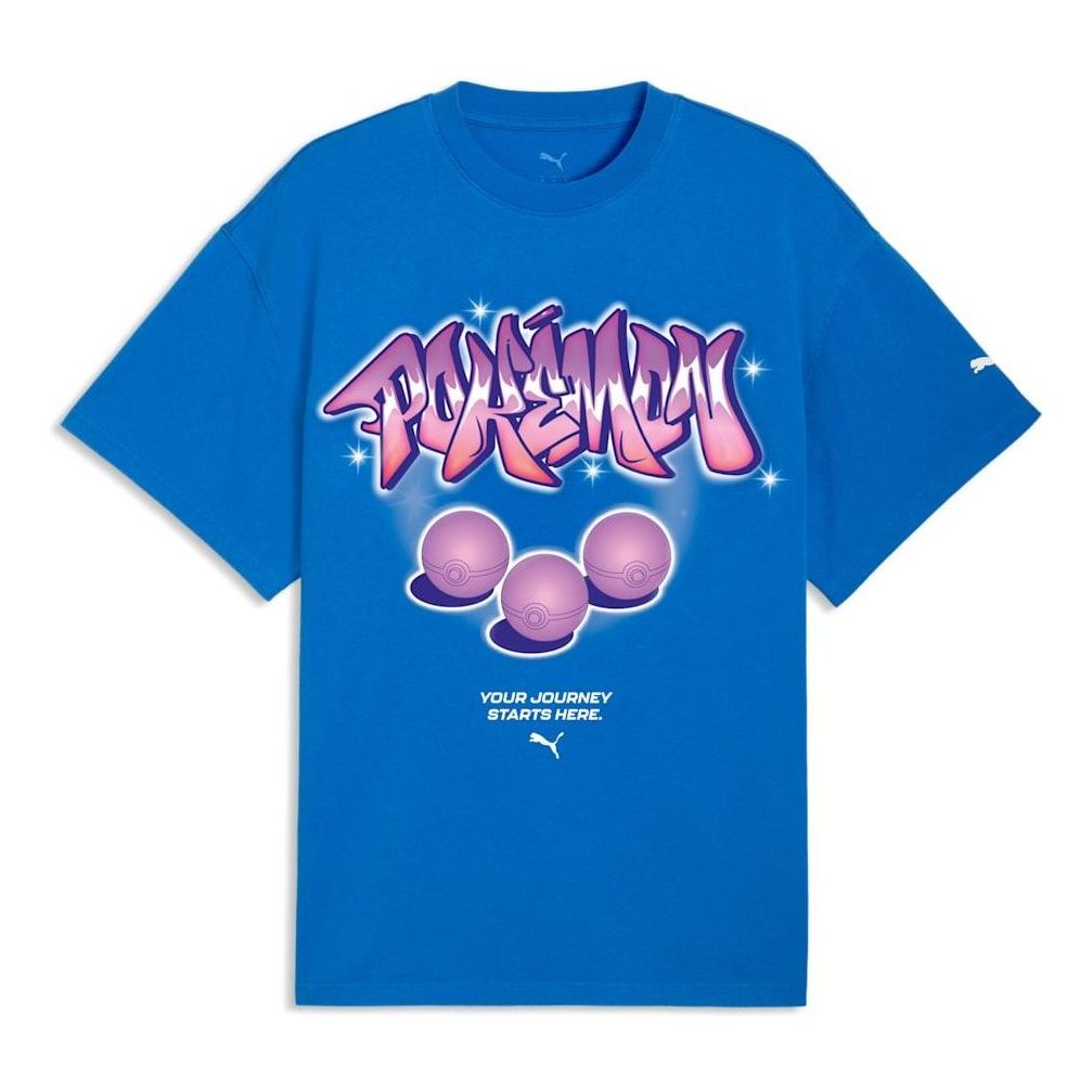 PUMA x Pokemon Oversized T-shirt 'PUMA Team Royal' 635655-01