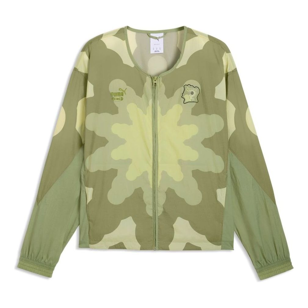 PUMA x COTE D'IVOIRE x SALEHE BEMBURY KING Track Jacket 'Calming Green' 635123-25