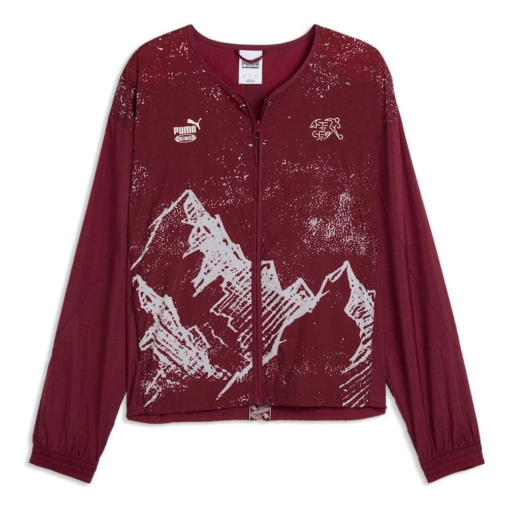 PUMA x SWITZERLAND x SALEHE BEMBURY KING Track Jacket 'Team Regal Red' 635105-78