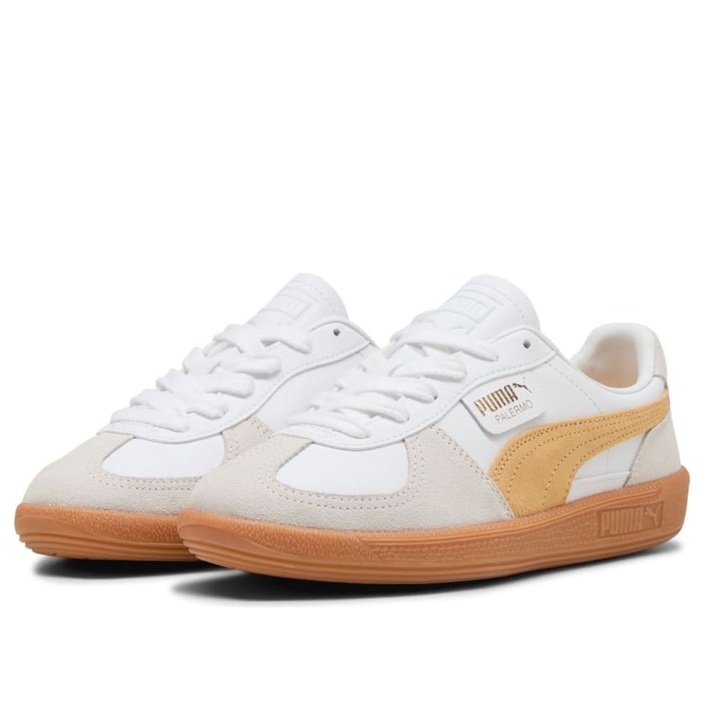 PUMA Palermo Leather 'PUMA White Almost Apricot' 396464-19