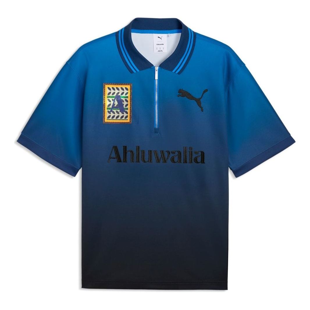 PUMA x AHLUWALIA Relaxed Polo 'Racing Blue AOP' 635234-05