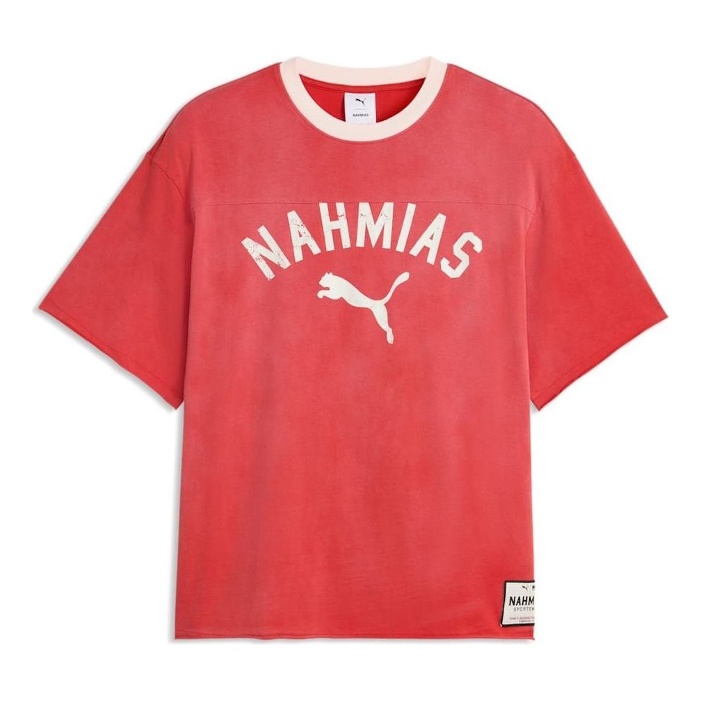 PUMA x Nahmias Shortsleeve T-Shirt 'Candy Apple' 637455-27