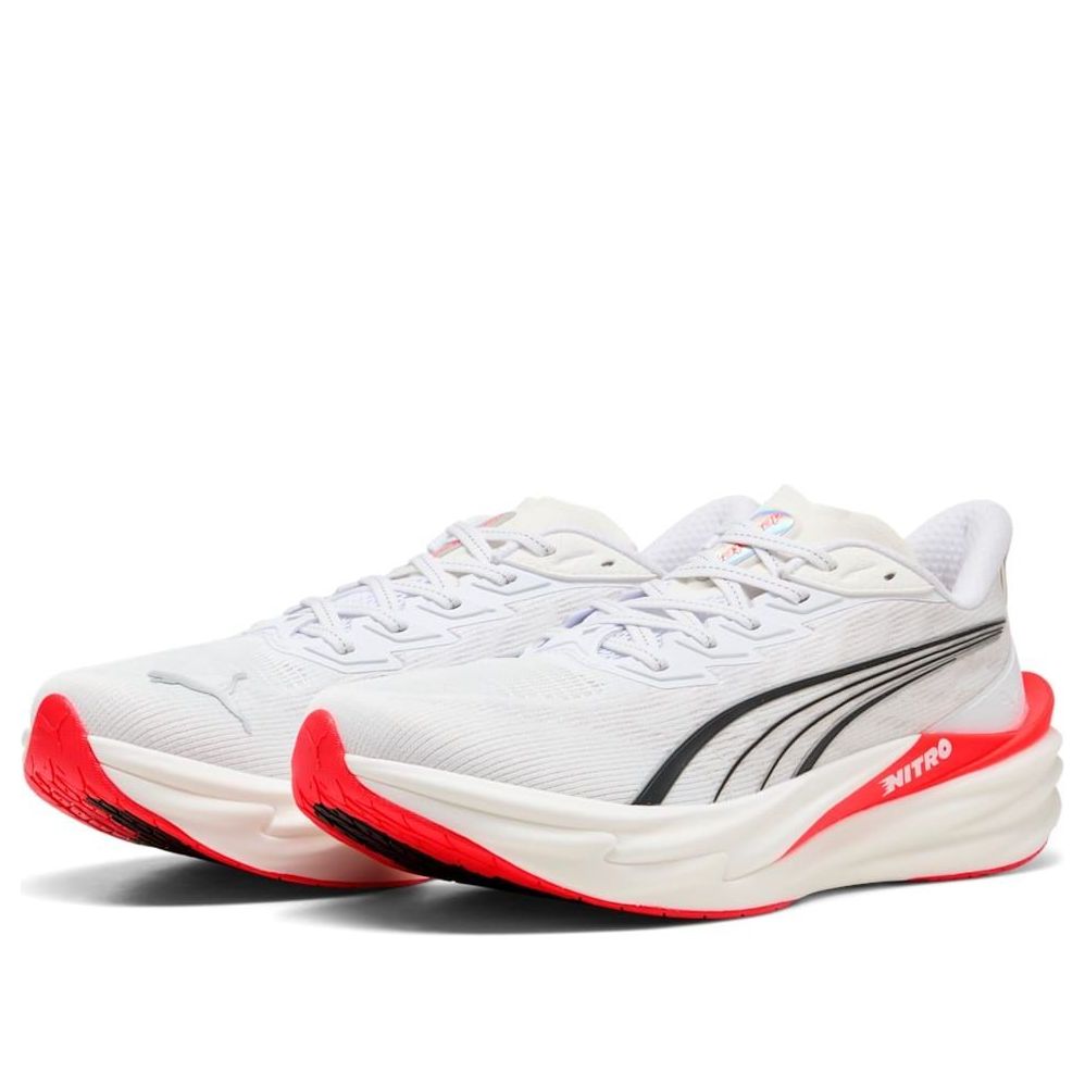 PUMA Deviate Nitro 'White Ultra Red' 312123-26