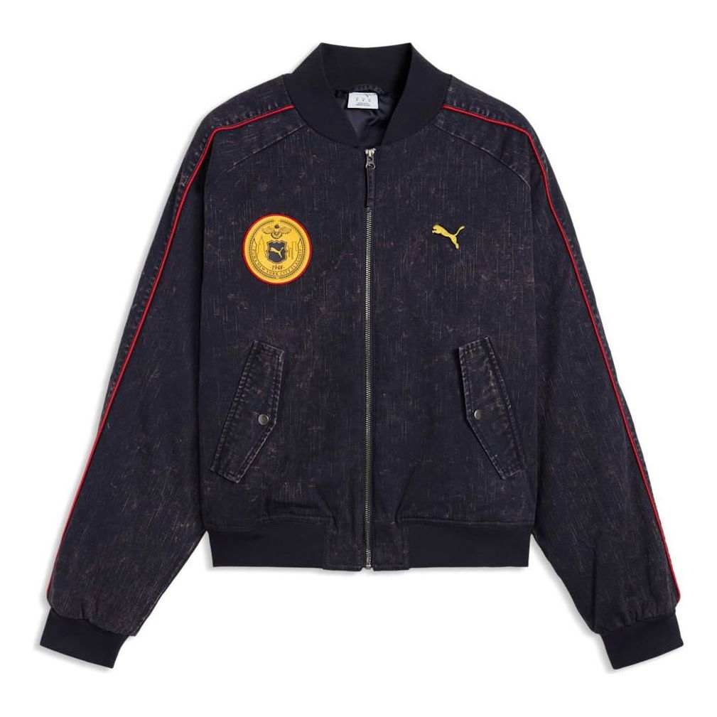 PUMA T7 NYC Bomber Jacket 'New Navy' 693342-16
