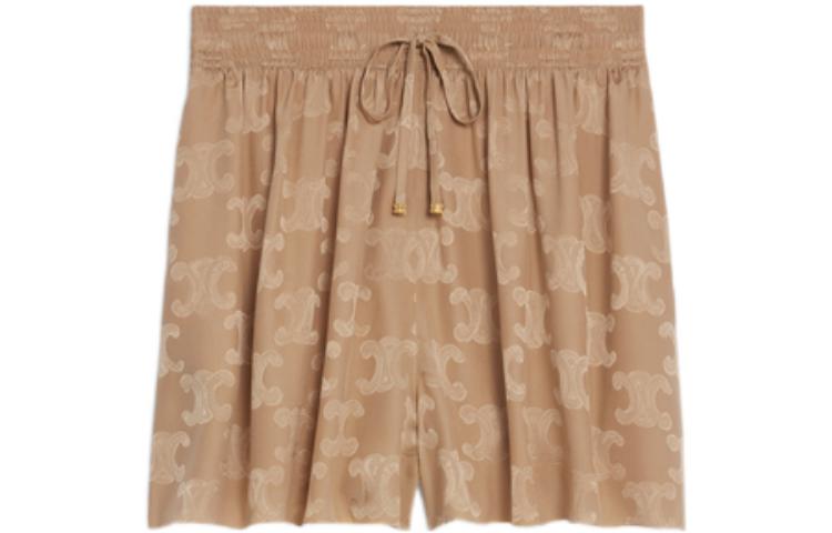 CELINE Casual Shorts Women's Khaki